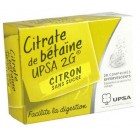 CITRATE DE BETAINE citron sans sucre comprimés effervescents boîte de 20 